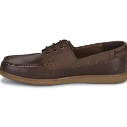 Hot Clarks - BRATTON BOAT Marron