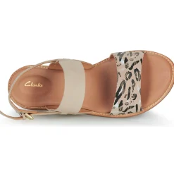 Clarks - KARSEA STRAP Beige Outlet