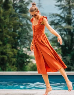 Online Céleste - ROMANE Terracotta