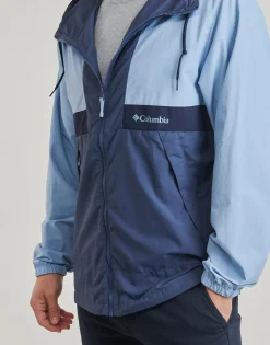 Online Columbia - SPIRE VALLEY HOODED WINDBREAKER Bleu