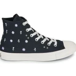 New Converse - CHUCK TAYLOR ALL STAR EMBROIDERED FLOWERS Noir