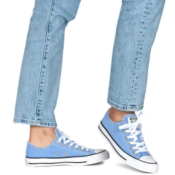 Converse - CHUCK TAYLOR ALL STAR PEACHED CANVAS Bleu Outlet