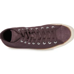Online Converse - CHUCK TAYLOR ALL STAR CANVAS & LEATHER Marron