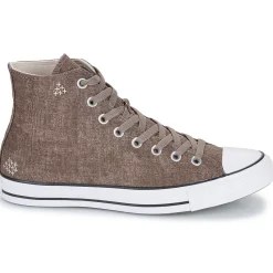 Converse - CHUCK TAYLOR ALL STAR BORO STITCH HIGH TOP Marron Hot