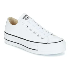 Converse - CHUCK TAYLOR ALL STAR LIFT CLEAN LEATHER OX Blanc Best
