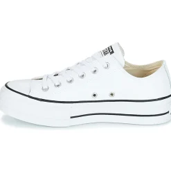 Converse - CHUCK TAYLOR ALL STAR LIFT CLEAN LEATHER OX Blanc Best