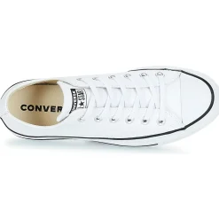 Converse - CHUCK TAYLOR ALL STAR LIFT CLEAN LEATHER OX Blanc Best