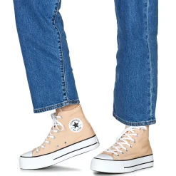 Clearance Converse - CHUCK TAYLOR ALL STAR LIFT PLATFORM Beige