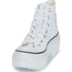 Sale Converse - CHUCK TAYLOR ALL STAR LUGGED HEEL PLATFORM Blanc
