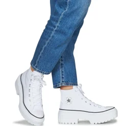 Sale Converse - CHUCK TAYLOR ALL STAR LUGGED HEEL PLATFORM Blanc