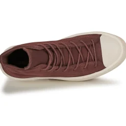Discount Converse - CHUCK TAYLOR ALL STAR MODERN LIFT WINTER Bordeaux