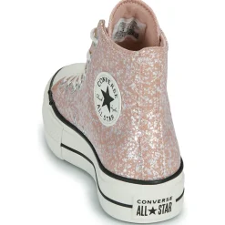 Converse - CHUCK TAYLOR ALL STAR LIFT PLATFORM GLITTER Rose Clearance