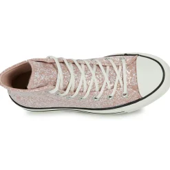 Converse - CHUCK TAYLOR ALL STAR LIFT PLATFORM GLITTER Rose Clearance