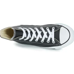 Converse - CHUCK TAYLOR ALL STAR LEATHER HI Noir Outlet