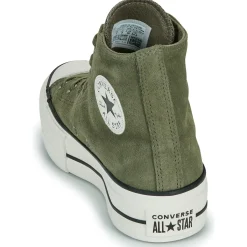 Converse - CHUCK TAYLOR ALL STAR LIFT PLATFORM COLORFUL SUEDE Vert