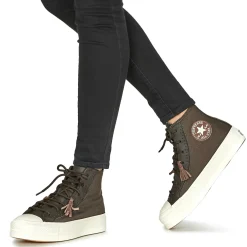 Converse - CHUCK TAYLOR ALL STAR LIFT Marron Outlet