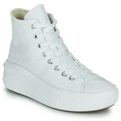 Converse - CHUCK TAYLOR ALL STAR MOVE CANVAS HI Blanc Best