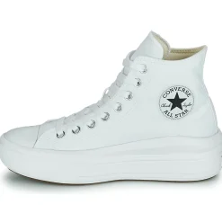 Converse - CHUCK TAYLOR ALL STAR MOVE CANVAS HI Blanc Best