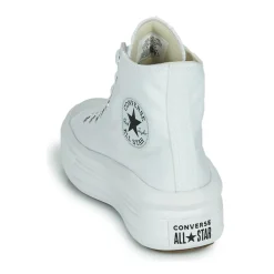 Converse - CHUCK TAYLOR ALL STAR MOVE CANVAS HI Blanc Best