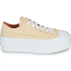 Clearance Converse - CHUCK TAYLOR ALL STAR LIFT 2X HYBRID SHINE OX Jaune