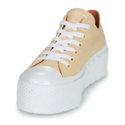 Clearance Converse - CHUCK TAYLOR ALL STAR LIFT 2X HYBRID SHINE OX Jaune