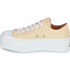 Clearance Converse - CHUCK TAYLOR ALL STAR LIFT 2X HYBRID SHINE OX Jaune