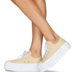 Clearance Converse - CHUCK TAYLOR ALL STAR LIFT 2X HYBRID SHINE OX Jaune