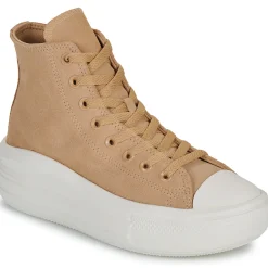 Converse - CHUCK TAYLOR ALL STAR MOVE PLATFORM COLORFUL SUEDE Beige Online