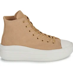 Converse - CHUCK TAYLOR ALL STAR MOVE PLATFORM COLORFUL SUEDE Beige Online