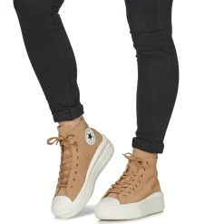 Converse - CHUCK TAYLOR ALL STAR MOVE PLATFORM COLORFUL SUEDE Beige Online