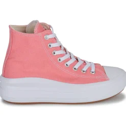 Sale Converse - CHUCK TAYLOR ALL STAR MOVE PLATFORM SEASONAL COLOR Rose