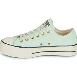 Converse - CHUCK TAYLOR ALL STAR LIFT PLATFORM SUEDE Vert Discount
