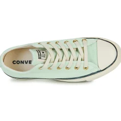 Converse - CHUCK TAYLOR ALL STAR LIFT PLATFORM SUEDE Vert Discount