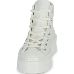 Converse - CHUCK TAYLOR ALL STAR MODERN LIFT PLATFORM CANVAS Blanc Best