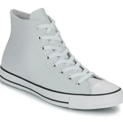 Converse - CHUCK TAYLOR ALL STAR FAUX LEATHER Gris Outlet