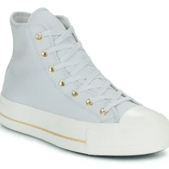 Discount Converse - CHUCK TAYLOR ALL STAR LIFT PLATFORM TAILORED LINES Bleu