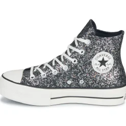 Hot Converse - CHUCK TAYLOR ALL STAR LIFT PLATFORM GLITTER Noir