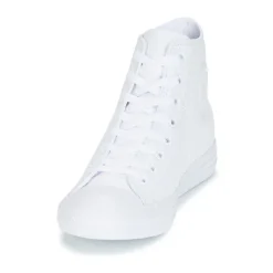 Discount Converse - CHUCK TAYLOR ALL STAR LEATHER HI Blanc