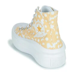 Converse - CHUCK TAYLOR ALL STAR MOVE FLORAL PLATFORM LO-FI CRAFT HI Jaune Sale