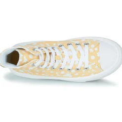 Converse - CHUCK TAYLOR ALL STAR MOVE FLORAL PLATFORM LO-FI CRAFT HI Jaune Sale
