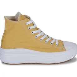 Sale Converse - CHUCK TAYLOR ALL STAR MOVE PLATFORM SEASONAL COLOR Moutarde