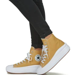 Sale Converse - CHUCK TAYLOR ALL STAR MOVE PLATFORM SEASONAL COLOR Moutarde