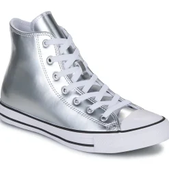 Sale Converse - CHUCK TAYLOR ALL STAR METALLIC Argenté