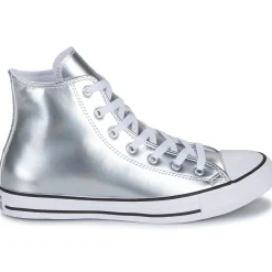Sale Converse - CHUCK TAYLOR ALL STAR METALLIC Argenté
