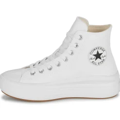 Converse - CHUCK TAYLOR ALL STAR MOVE PLATFORM LEATHER Blanc Best