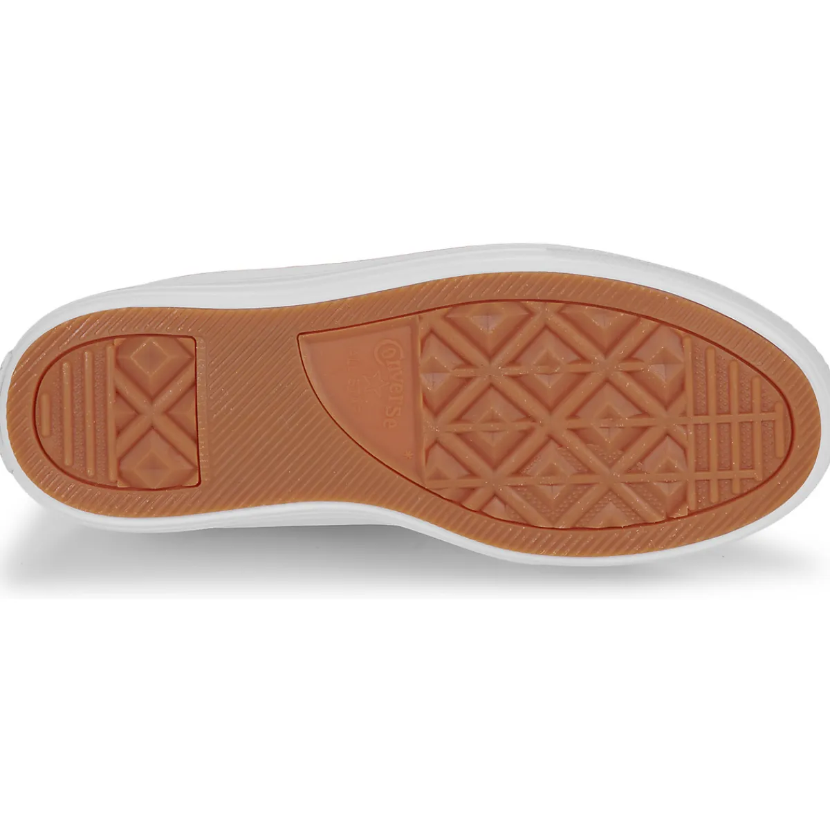 Converse - CHUCK TAYLOR ALL STAR MOVE PLATFORM LEATHER Blanc Best