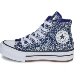 Clearance Converse - CHUCK TAYLOR ALL STAR EVA LIFT GLITTER Bleu