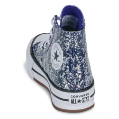 Clearance Converse - CHUCK TAYLOR ALL STAR EVA LIFT GLITTER Bleu