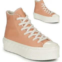 Converse - CHUCK TAYLOR ALL STAR LIFT 2X COZY TONES HI Beige Outlet