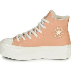 Converse - CHUCK TAYLOR ALL STAR LIFT 2X COZY TONES HI Beige Outlet